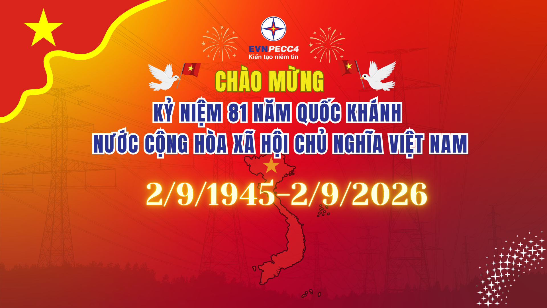 CHÀO MỪNG KỶ NIỆM 81 NĂM QUỐC KHÁNH NƯỚC CỘNG HÒA XÃ HỘI CHỦ NGHĨA VIỆT NAM (2/9/1945-2/9/2026)
