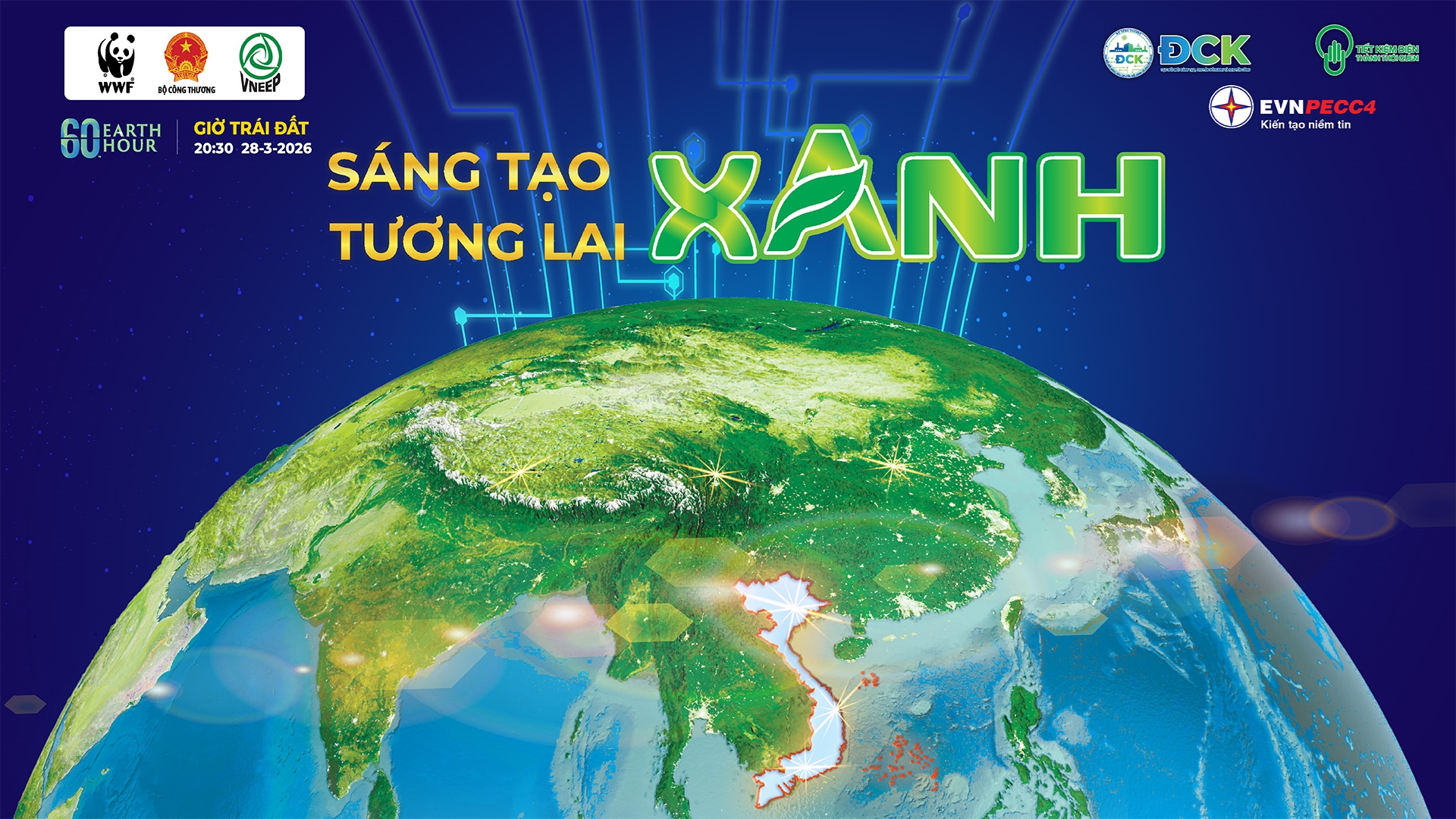 Hưởng ứng Giờ Trái Đất 2026