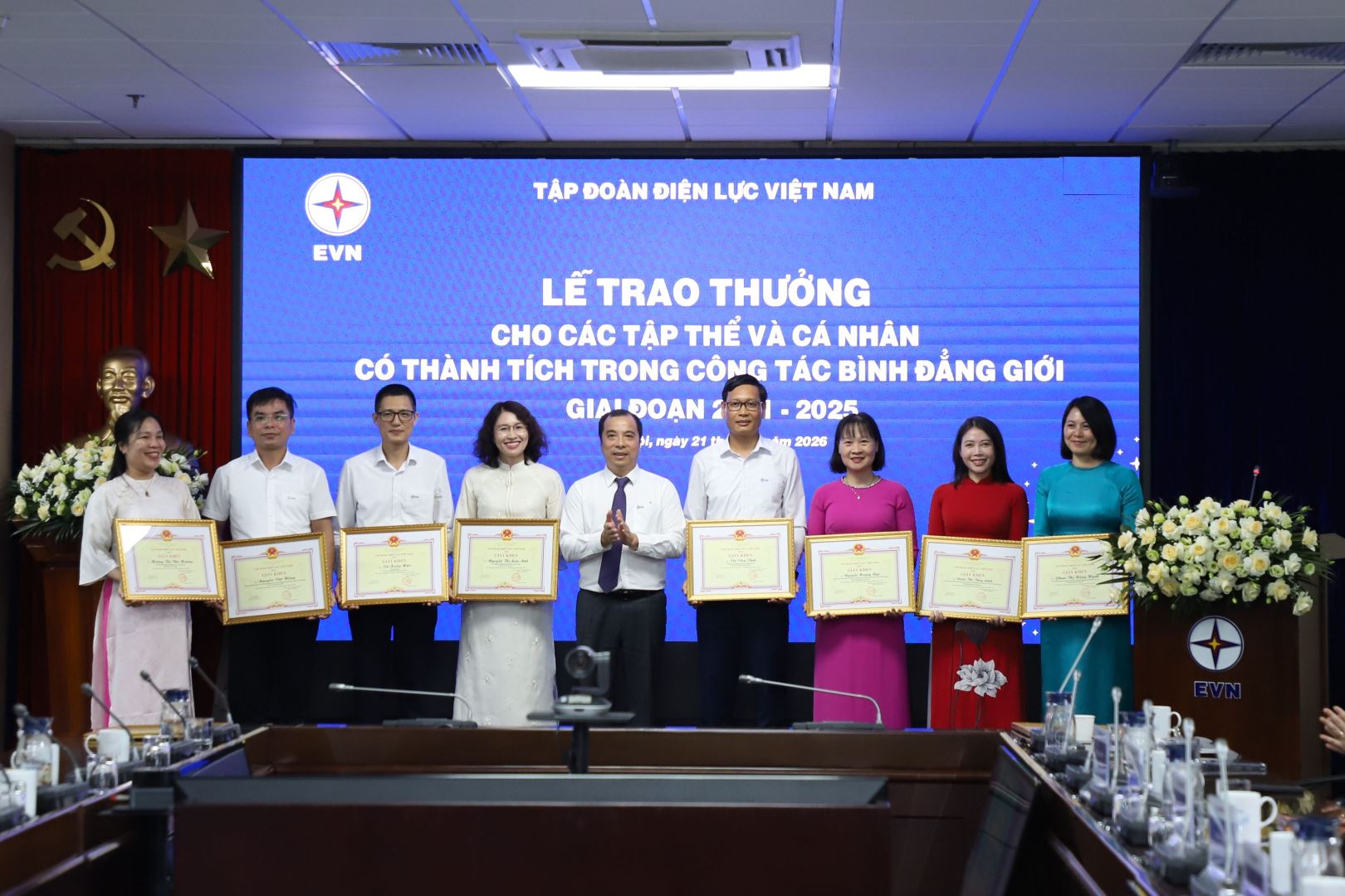 EVN thúc đẩy bình đẳng giới gắn với quản trị nguồn nhân lực và văn hóa doanh nghiệp