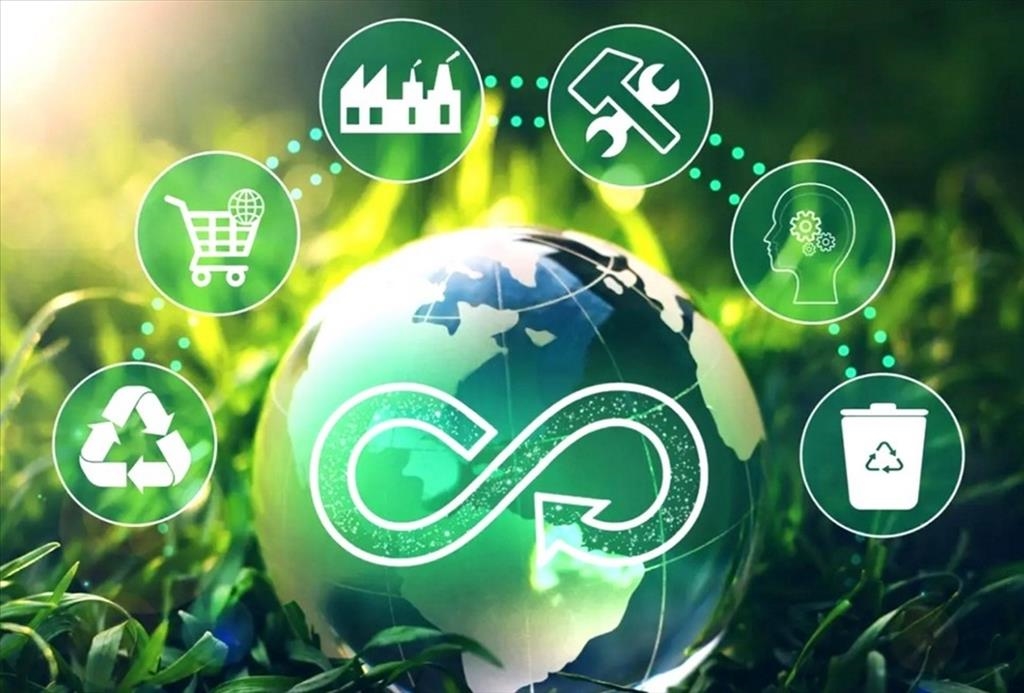 EVN yêu cầu các đơn vị thành viên triển khai các nhiệm vụ trọng tâm về kinh tế tuần hoàn và phát triển xanh