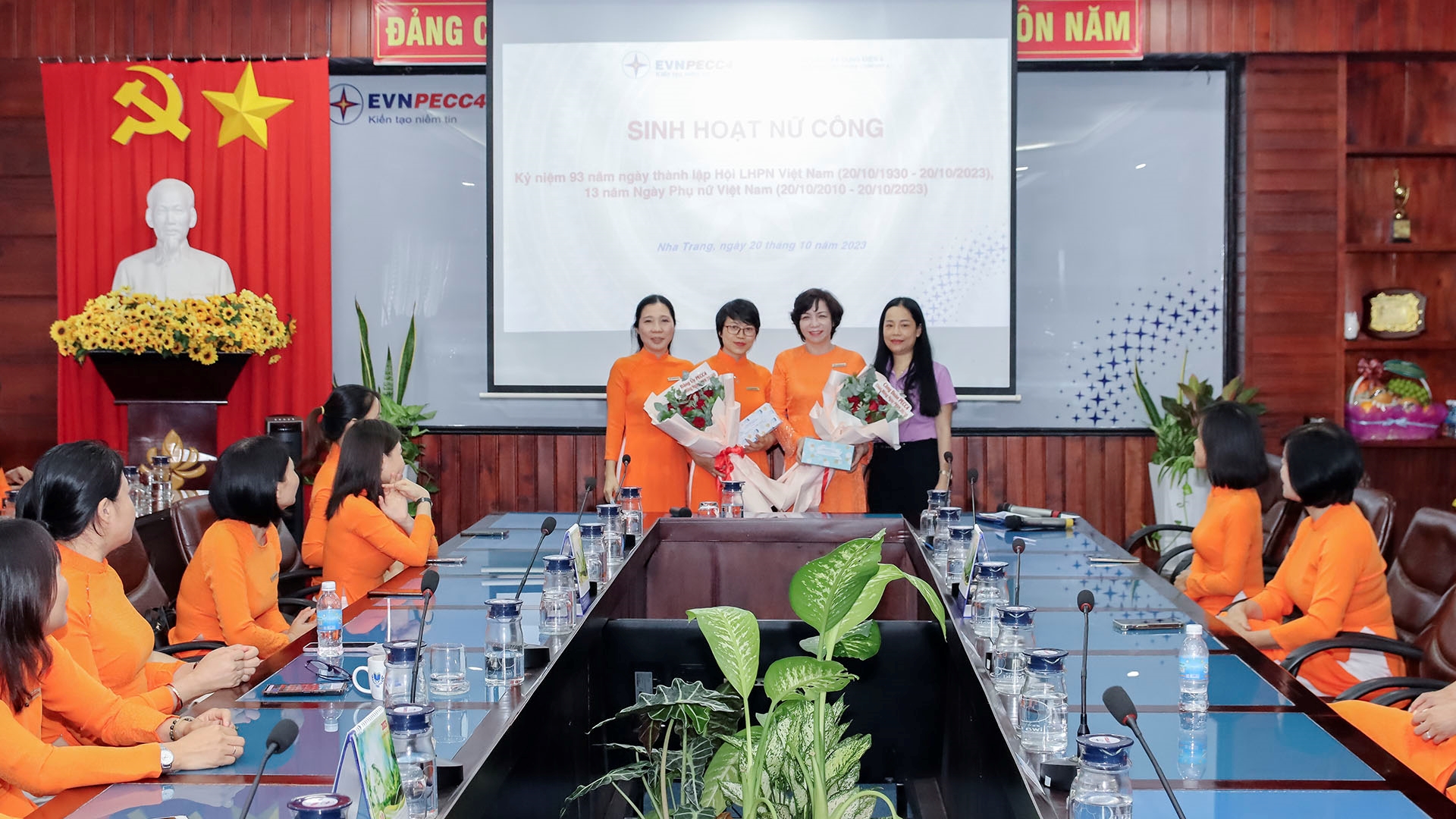 Công đoàn EVNPECC4 tổ chức kỷ niệm 93 năm ngày thành lập Hội LHPN Việt Nam và 13 năm ngày Phụ nữ Việt Nam